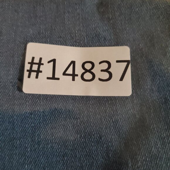 Nicole Miller Jean Womens 10 Blue High Rise Kick Boot Stretch Denim Cropped - Picture 13 of 13